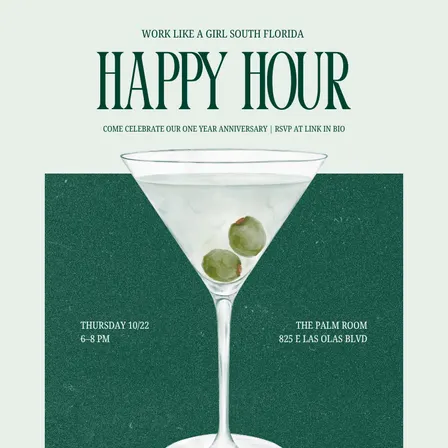 WLAG SoFlo | 1-Year Anniversary Happy Hour 🥂