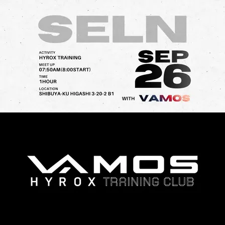 【SELN CLUB】HYROX TRAINING at VAMOS GYM