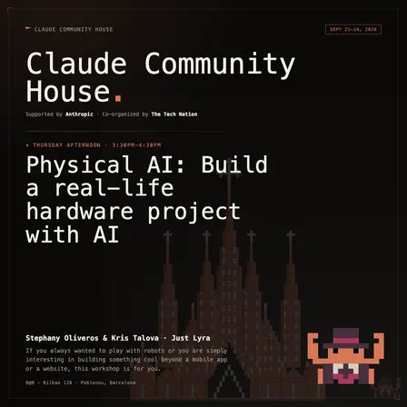 Physical AI: Build a real-life hardware project with AI