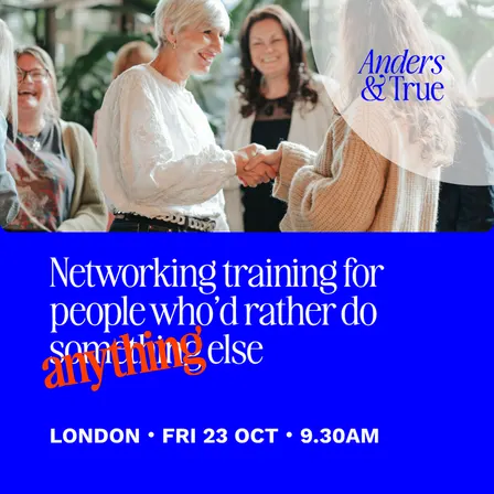 Networking Training: For People Who'd Rather Do Anything Else
