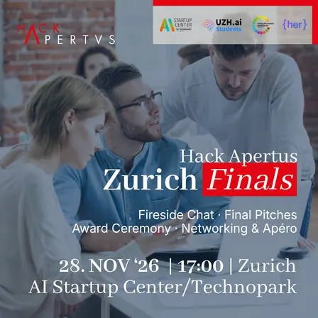 «Hack Apertus» Zurich Finals