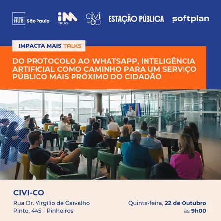 Do protocolo ao WhatsApp, inteligência artificial como caminho para um serviço público mais próximo do cidadão