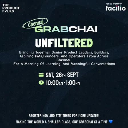 Grabchai Chennai- September Edition