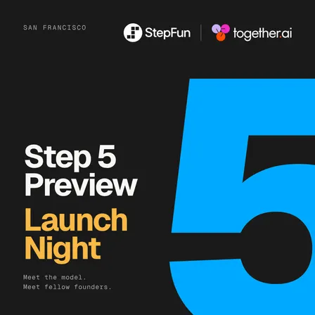 Step 5 Preview Launch Night 🚀 @SF