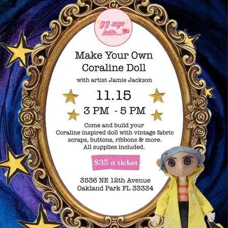 Make Your Own Coraline Doll Event #4
