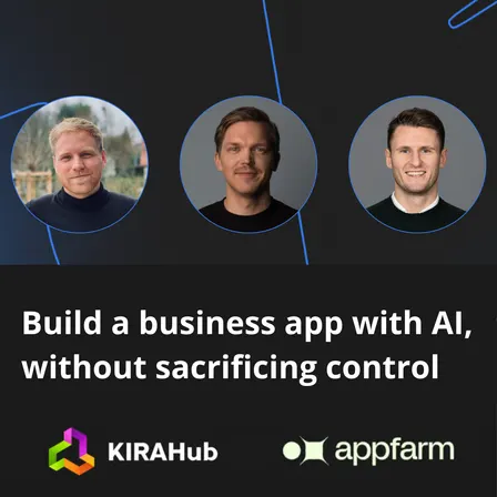 Build a business app with AI — without sacrificing control