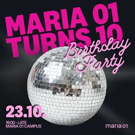 Maria 01 Turns 10: Join the Party!