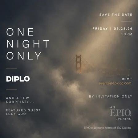 EPIQ presents: One Night Only