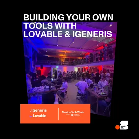 Building your own tools with Lovable & Igeneris