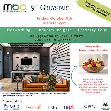 Multifamily Breakfast Club: Orlando