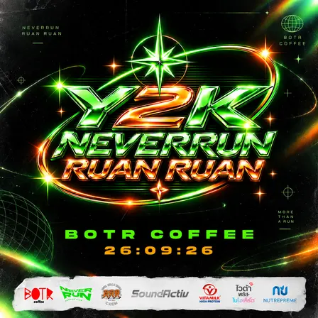 Y2K NEVERRUN RUAN RUAN X BOTR COFFEE