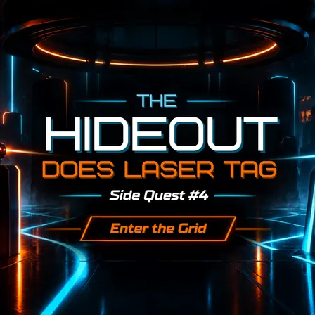 THE HIDEOUT DOES LASER TAG | Side Quest #4💥🔫