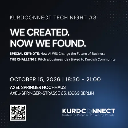 KurdConnect Tech Night #3: We Created. Now We Found.