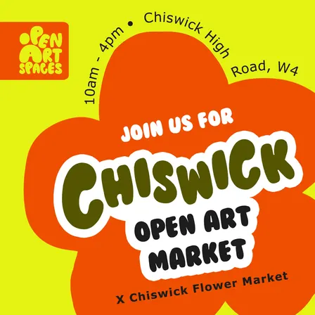 Open Art Spaces x Chiswick Flower Market 🌸
