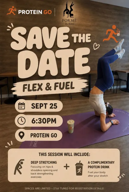 Flex & Fuel: Deep Stretch Session at Protein Go