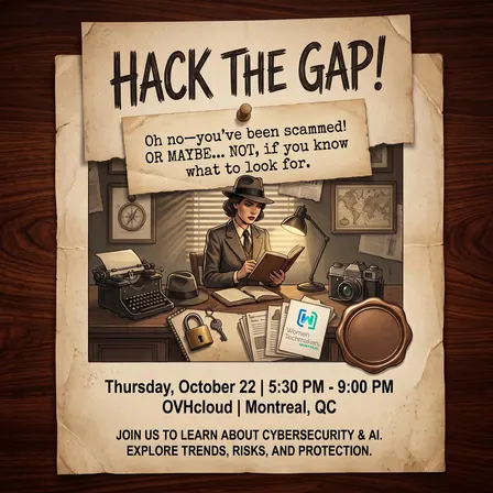 Hack The Gap! Women Techmakers Montreal x Cybersecurity