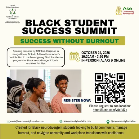 Black Student Success Summit : Success without Burnout