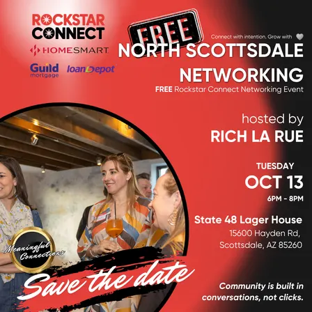 Free North Scottsdale Networking Rockstar Connect Event (October)