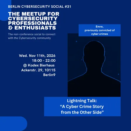 Berlin Cybersecurity Social #31