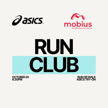 mobius x ASICS Run Club
