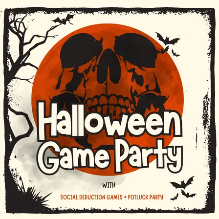 Halloween Game Party with Potluck Lunch