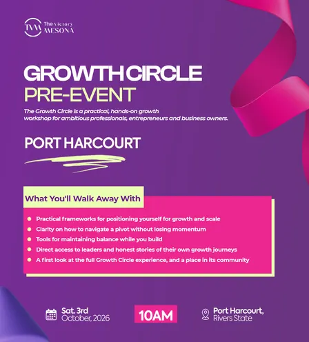 The Growth Circle Pre-Event: Discipline isn't the issue. Clarity is.