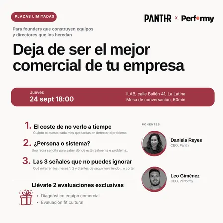 Deja de ser el mejor comercial de tu empresa