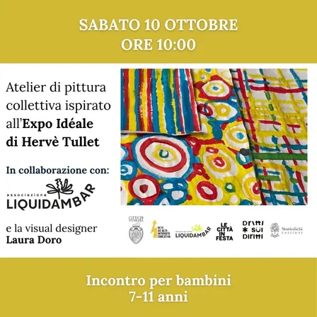 🎨 POP! Un'esplosione di colori e produzioni collettive (bambini 7-11 anni)