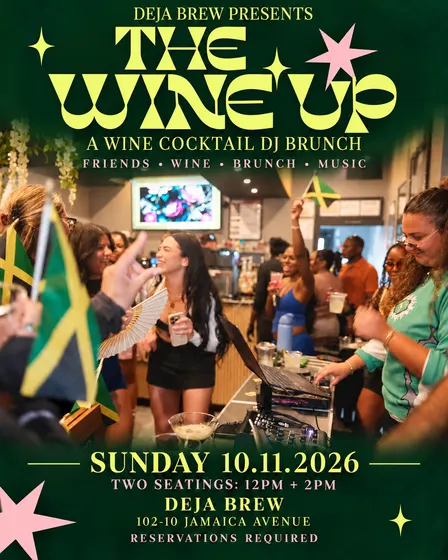 Deja Brew Presents: "The W(h)ine Up" - A Wine Cocktail DJ Brunch
