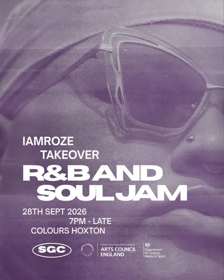 I am Roze Takeover - SGC R&B and Soul Jam (DATE IN NOV TBC)