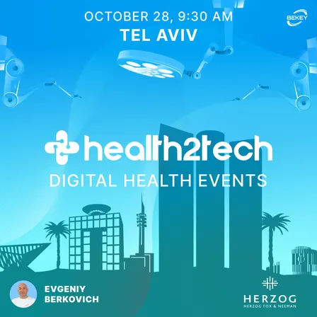 Health2Tech Tel Aviv October 28, 2026