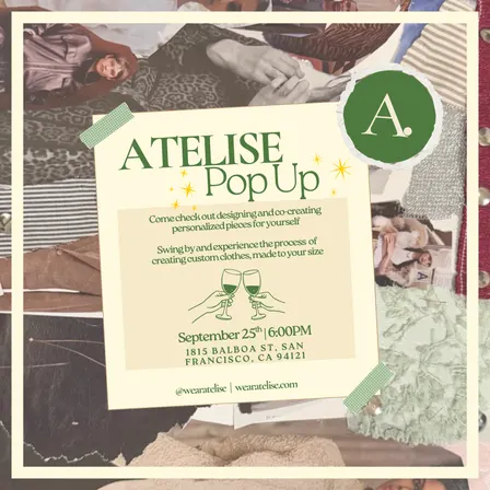 Atelise SF Pop-up
