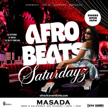 Afrobeats Saturdayz