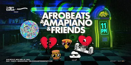 AFROBEATS & AMAPIANO: AfroWaves Party at Mehanata NYC