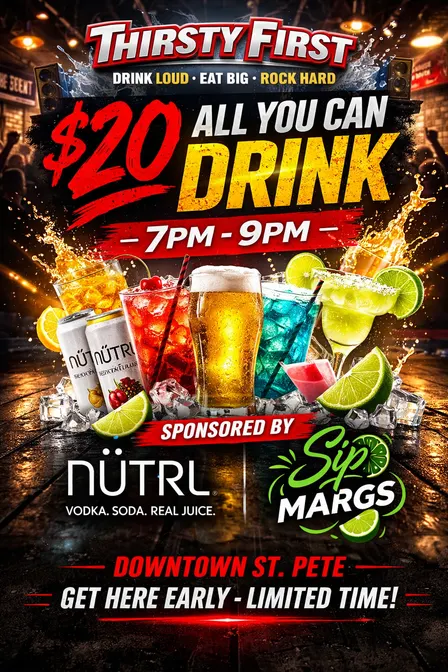 Drink Loud with Thirsty First