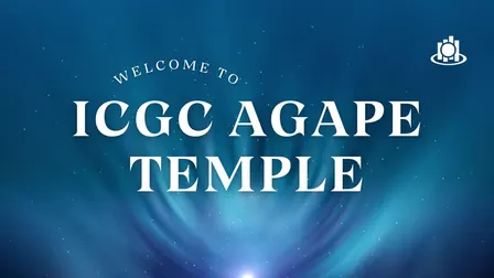 Fellowship with us: ICGC Agape Temple Church
