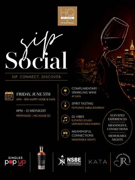 First Friday's Sip Social