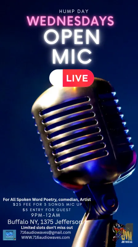 WEDNESDAY HUMP DAY OPEN MIC