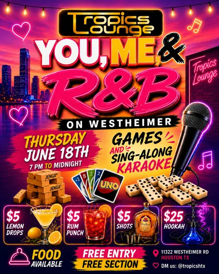 YOU, ME, & R&B - On Westheimer