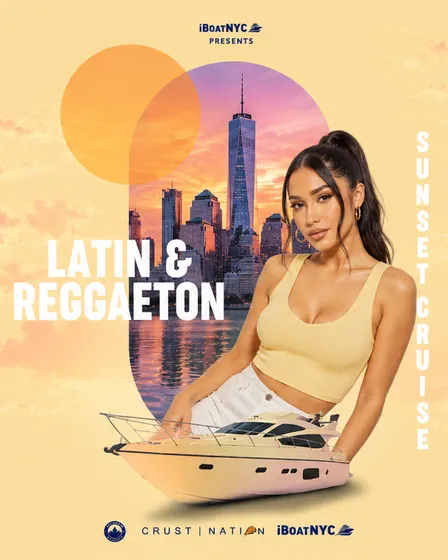 Halloween NYC #1 LATIN & REGGAETON Sunset Yacht Cruise Boat Party