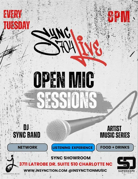 Sync704Live : Open Mic