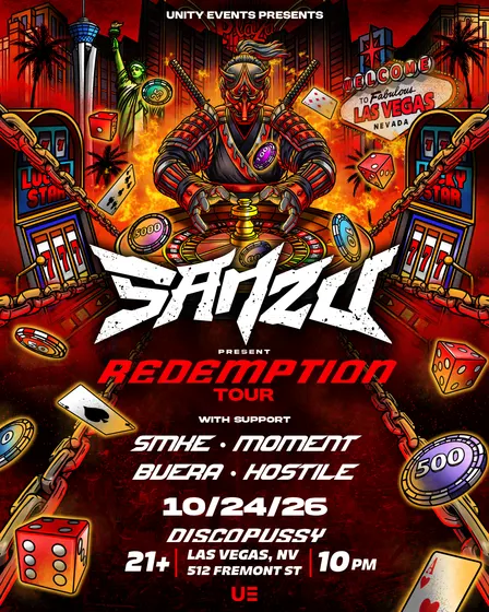 SANZU "REDEMTPION TOUR" W/ UNITY EVENTS ⛩️⚔️