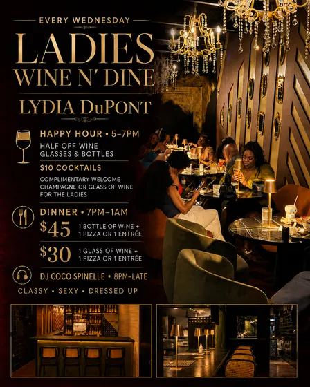Ladies Wine & Dine Wednesdays