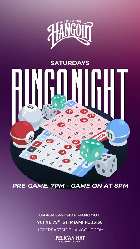 Bingo @ Upper Eastside Hangout