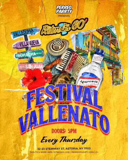 Ritmos: Festival de Vallento Colombian Latin Party NYC