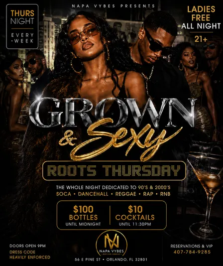 ROOTS THURSDAY: 90'S & 2000S CARIBBEAN, RAP, RNB