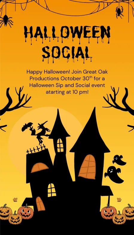 Halloween Sip and Social