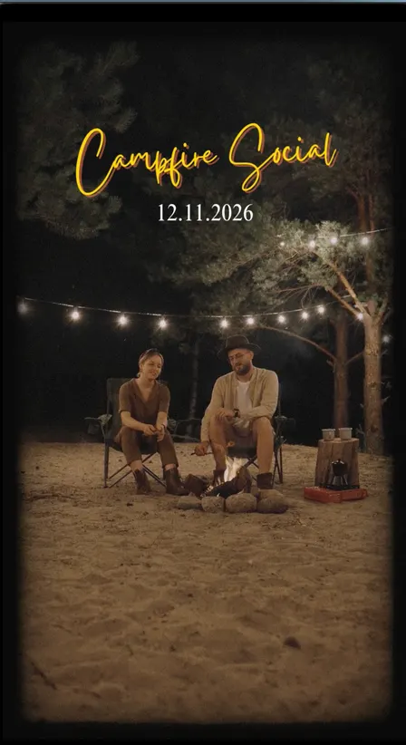 Campfire Holiday Social