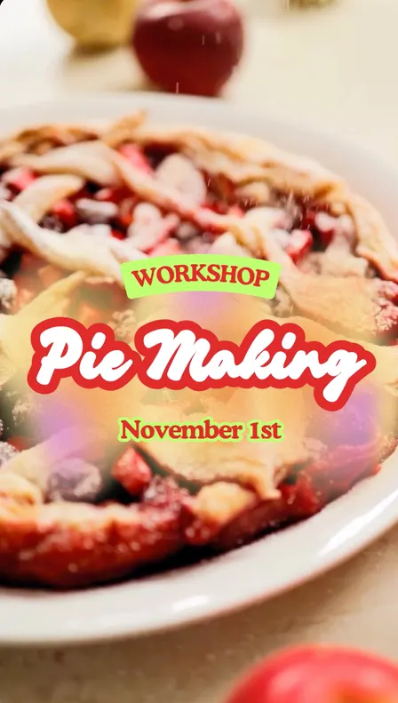 Pie Making Workshop