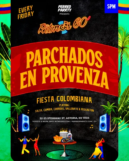 Ritmos: Parchados En Provenza - Colombian Salsa, Vallenato Reggaeton Party